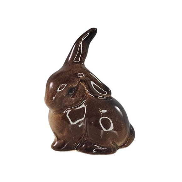 Beswick England Brown Bunny Rabbit Miniature Figurine #826 - Picture 1 of 10